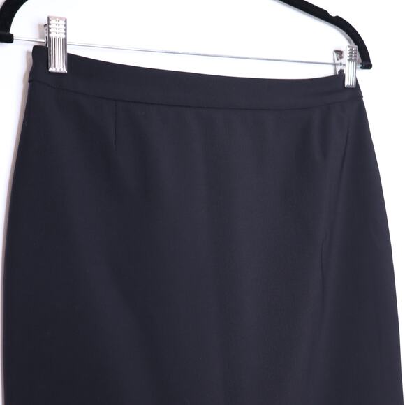 BOSS Hugo Boss Black Summer Wool Pencil Skirt Slim Fit Lined Women's 6 - Picture 6 of 13